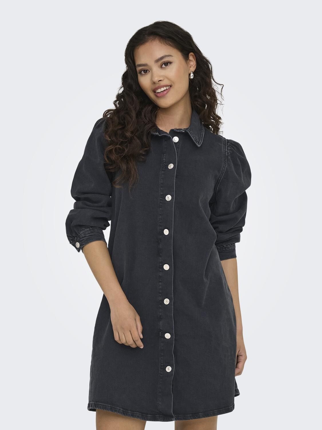 ONLALMA L/S DRESS DNM CRO