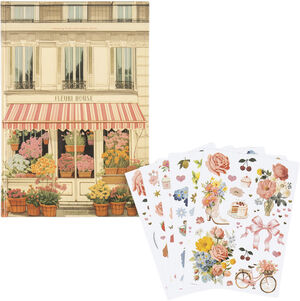 HOUSE OF FLOWERS PAINTING BOOK