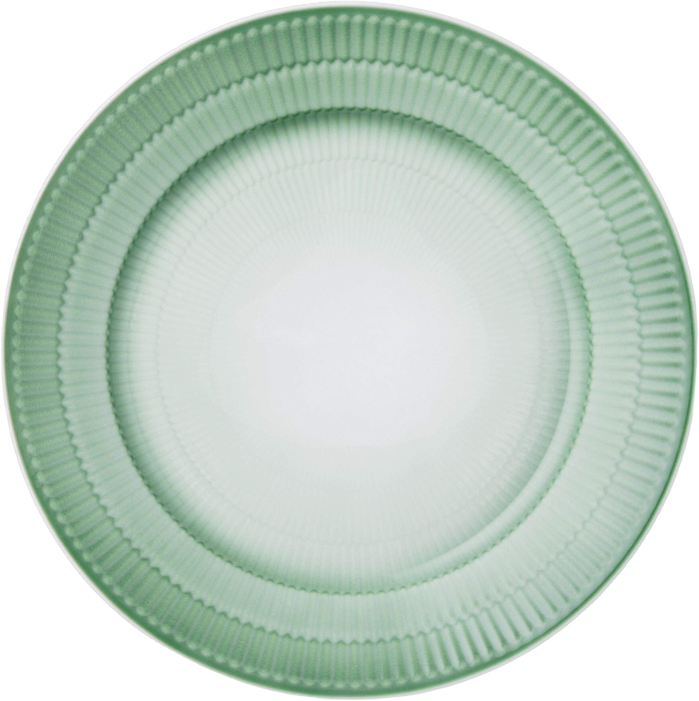 Iris tallerken, gr&oslash;n, 22 cm