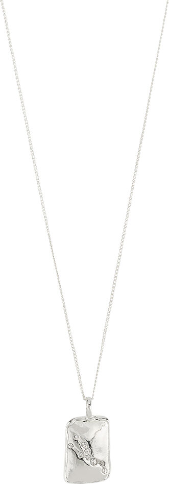TAURUS recycled Zodiac Sign necklace, silver-plated