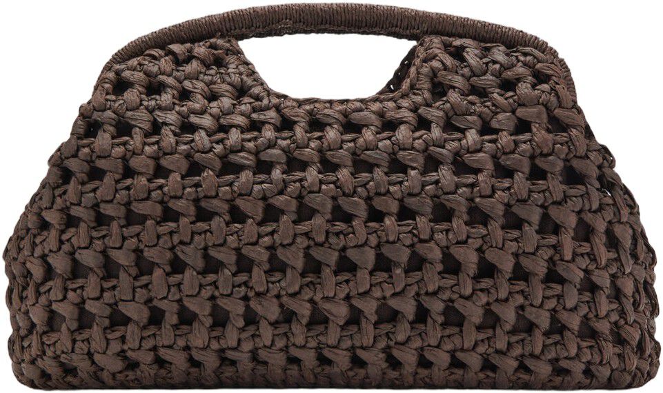 Natural fibre handbag