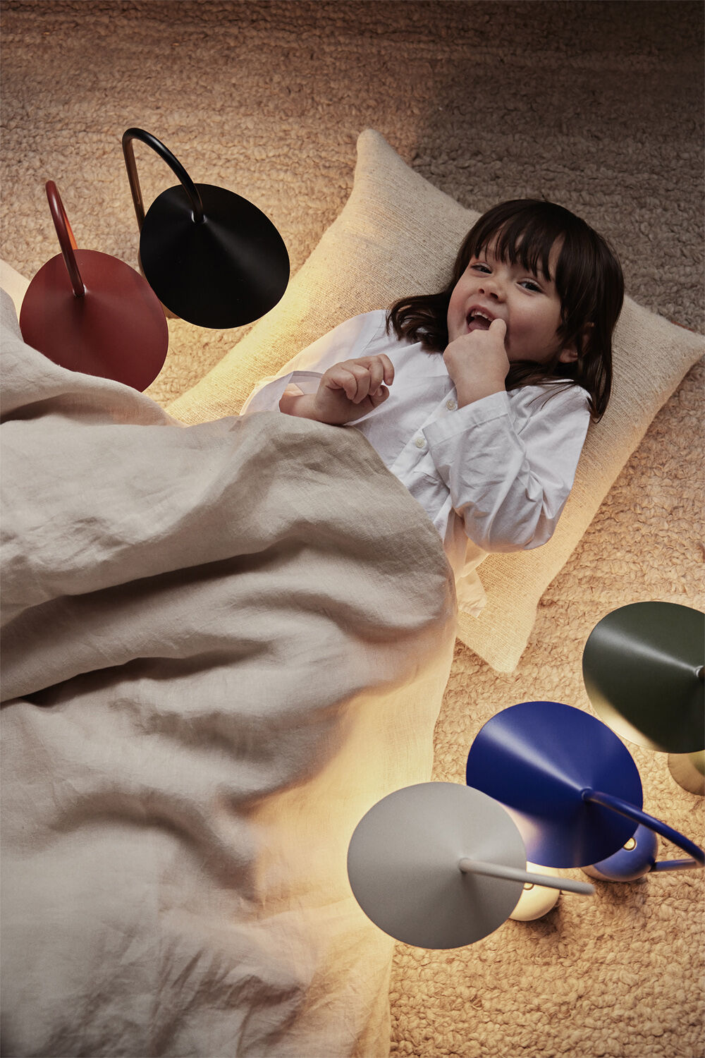 Arum Portable Lamp - Grass Green