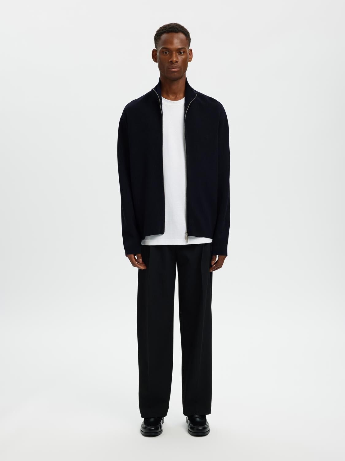Slhteller Fn Zip Cardigan Noos