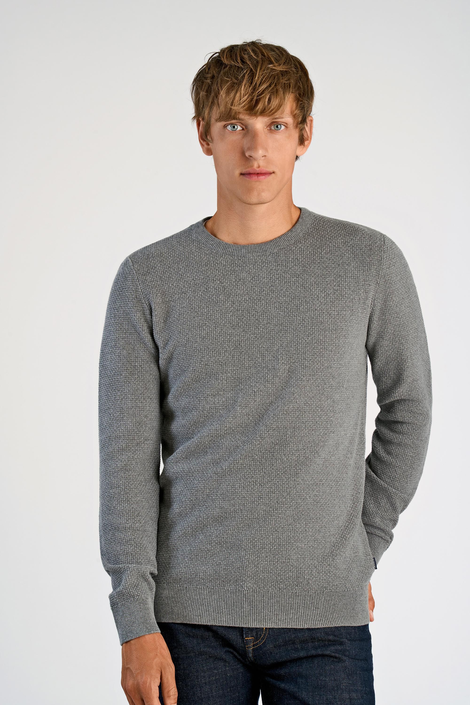 Recycle structure knit jumper