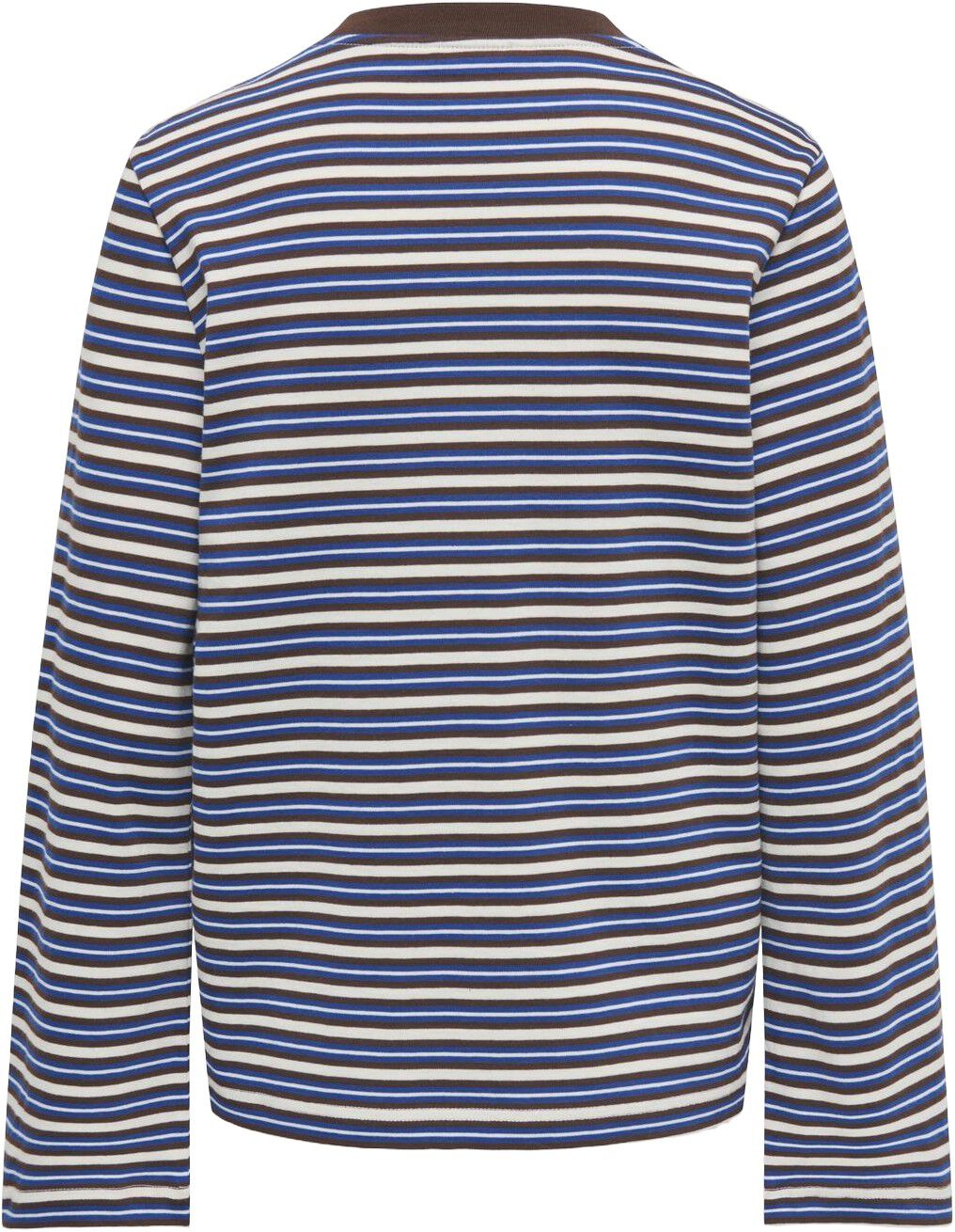 Pglisa Stripe L/S Top Jrs