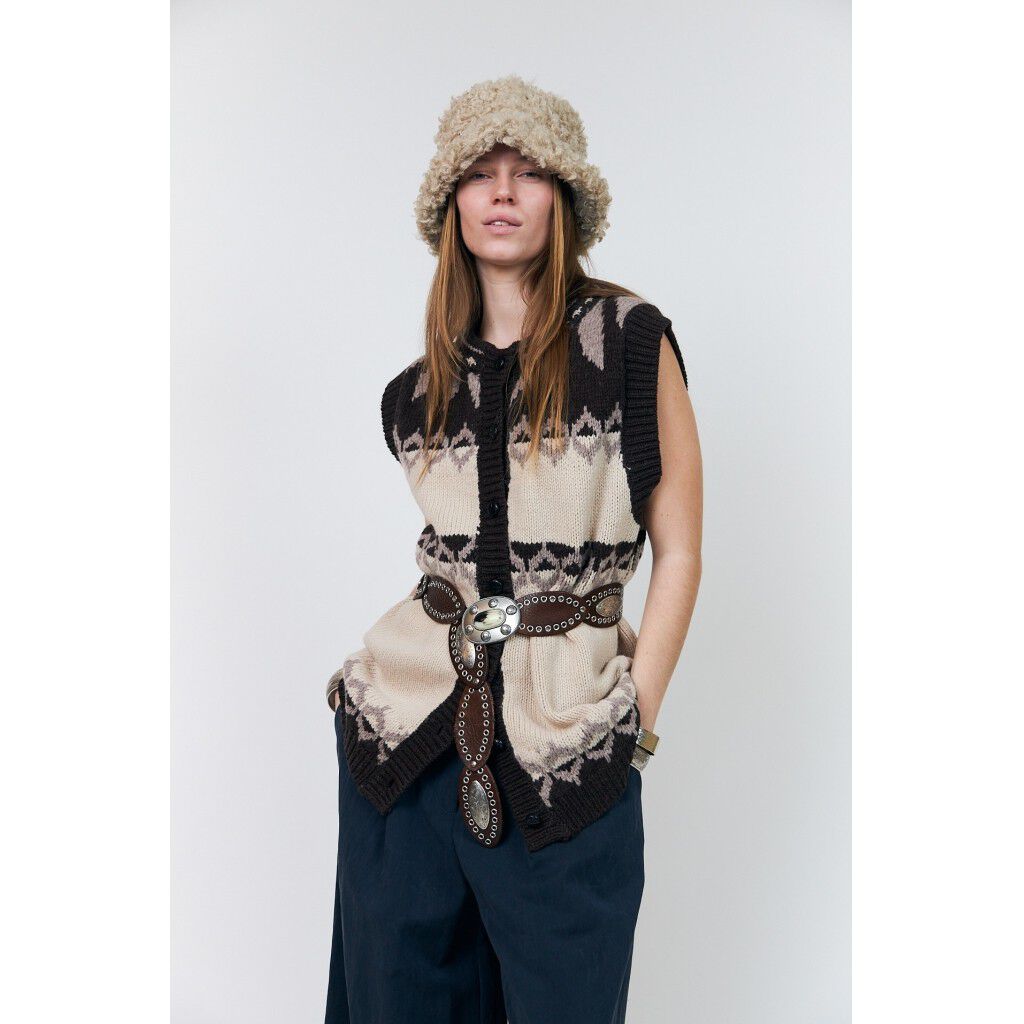 Cleoll Knit Vest Sl
