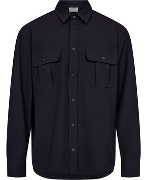 Relaxed Patch Pocket Shirt