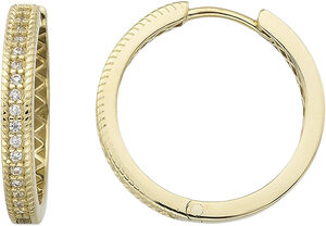 Victorian creoler 17mm - 8 kt.