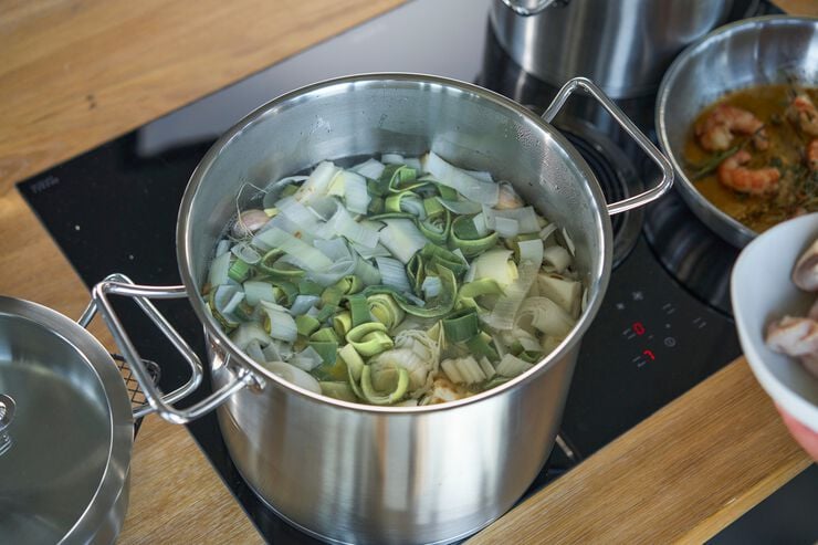 Pro Gryta hög högsidig 28 cm, 18/10 Rostfritt stål