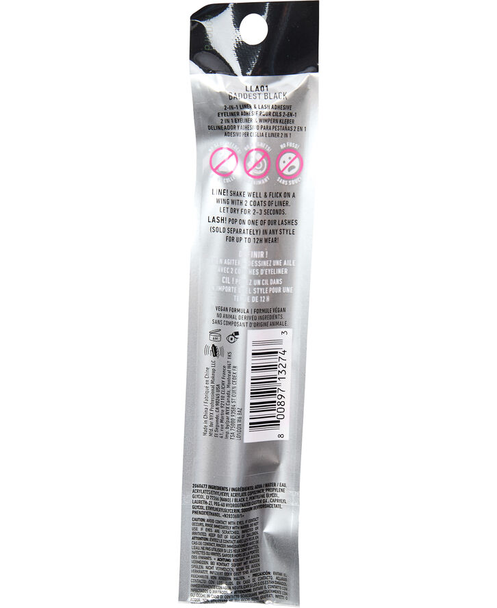 Jumbo Lash! 2-In-1 Liner & Lash Adhesive Waterproof