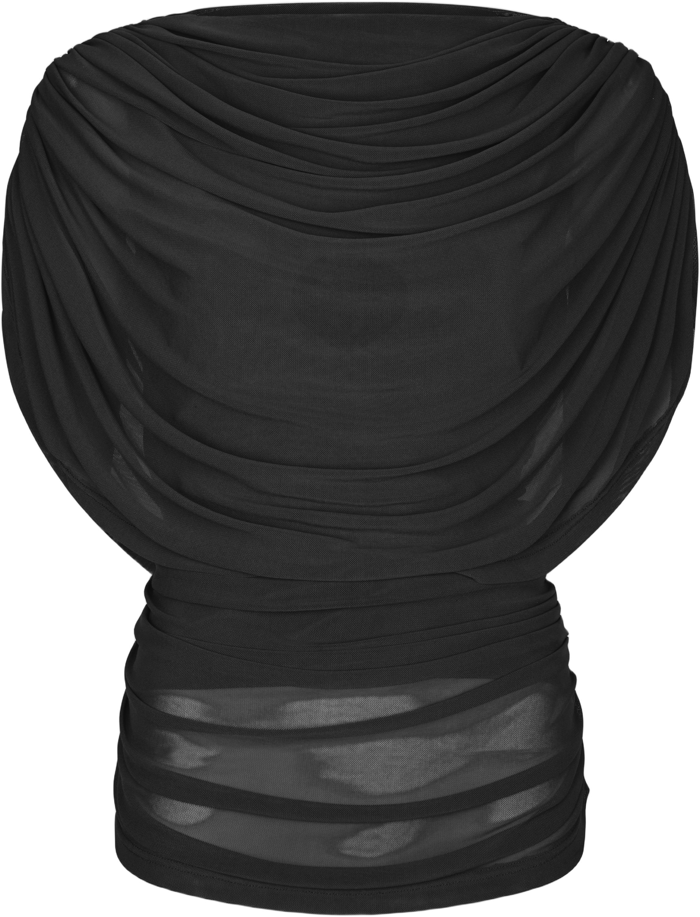 Cottuna Drapy Mesh Top
