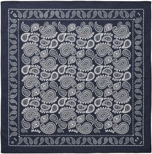 Soft Cotton Paisley Scarf Solid
