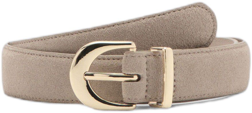 Oval buckle belt