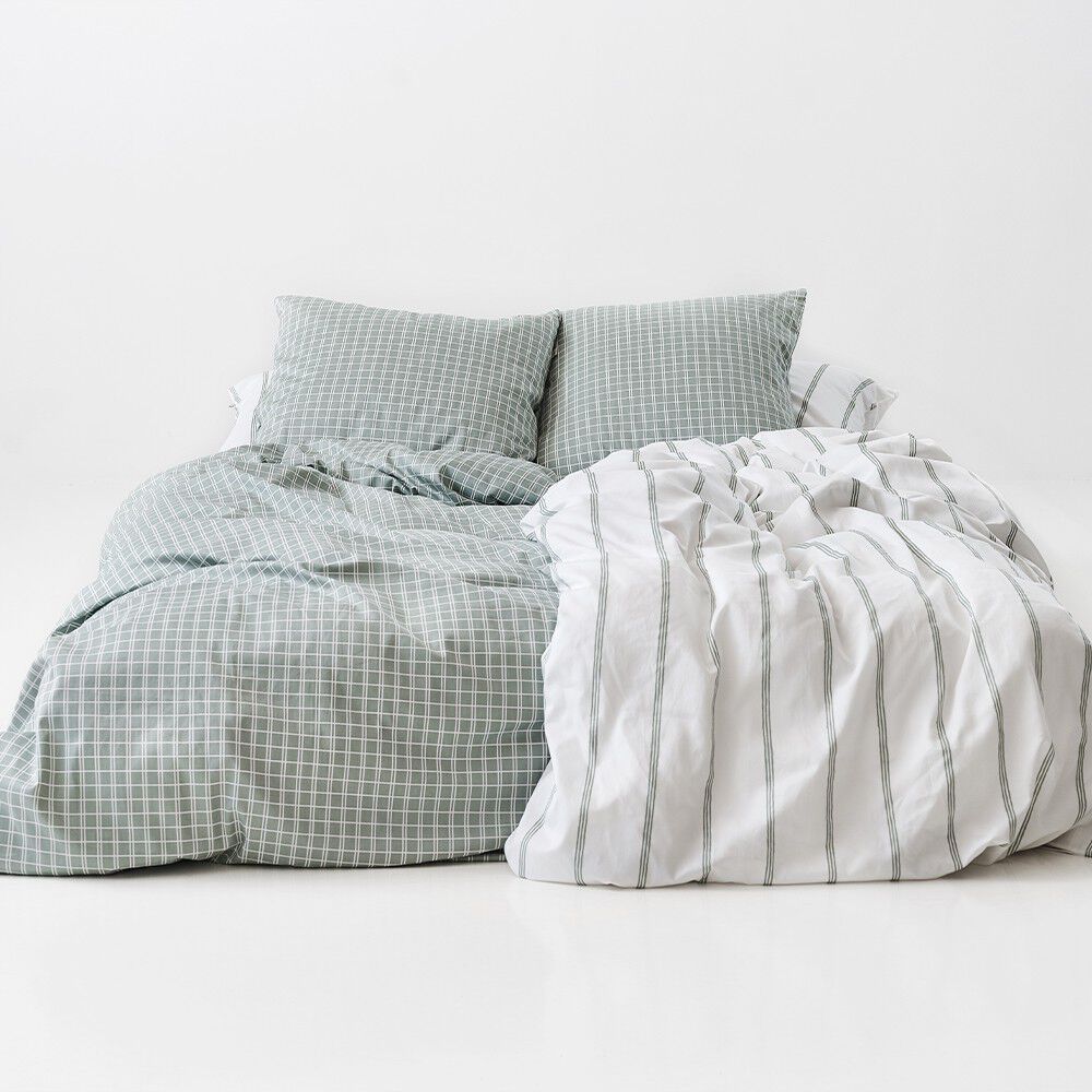 &Oslash;kologisk senges&aelig;t Flow green - GOTS