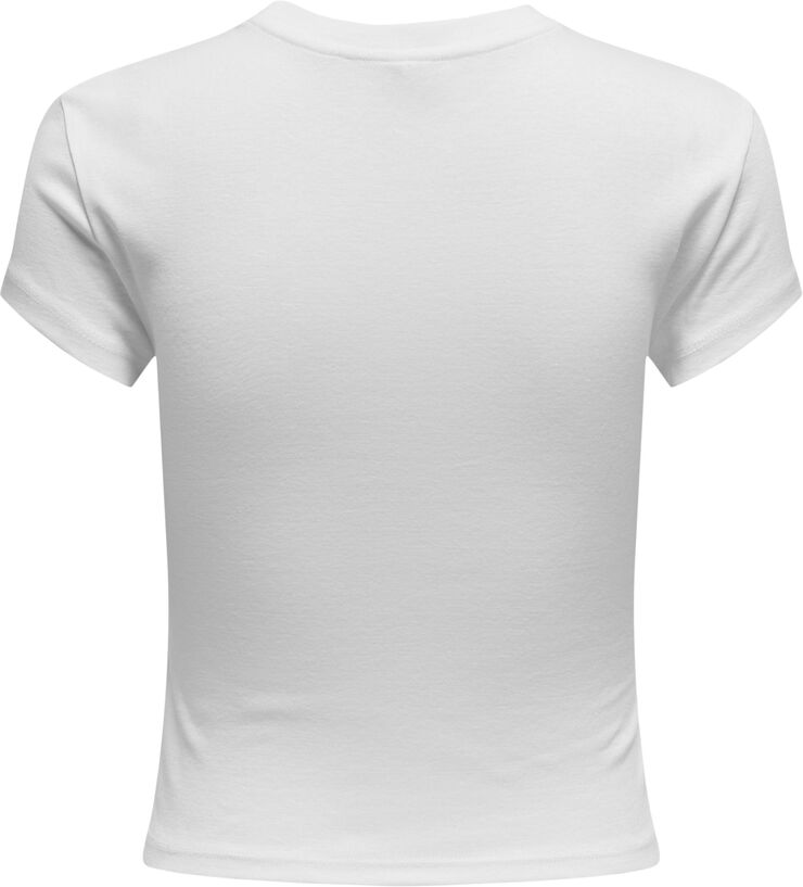 ONLELINA S/S O-NECK SHORT TOP JRS N