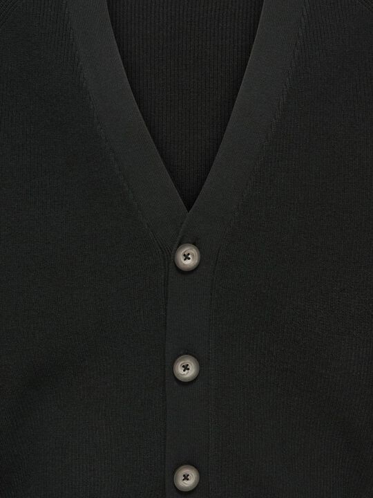 OSJALFI REG LS CARDIGAN KNIT