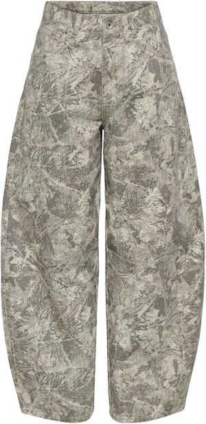ONLTAYLOR-BANU HW CAMO BARREL PANT