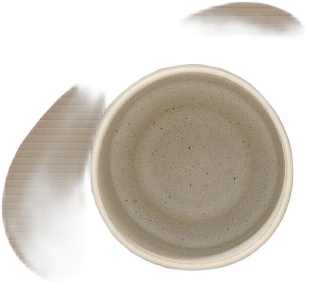 Glass Mat Curve Corduroy Clay Brown