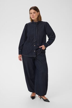 KCmally Denim Blouse