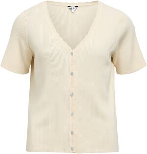 OBJKELLY S/S RE V-NECK CARDIGAN NOO