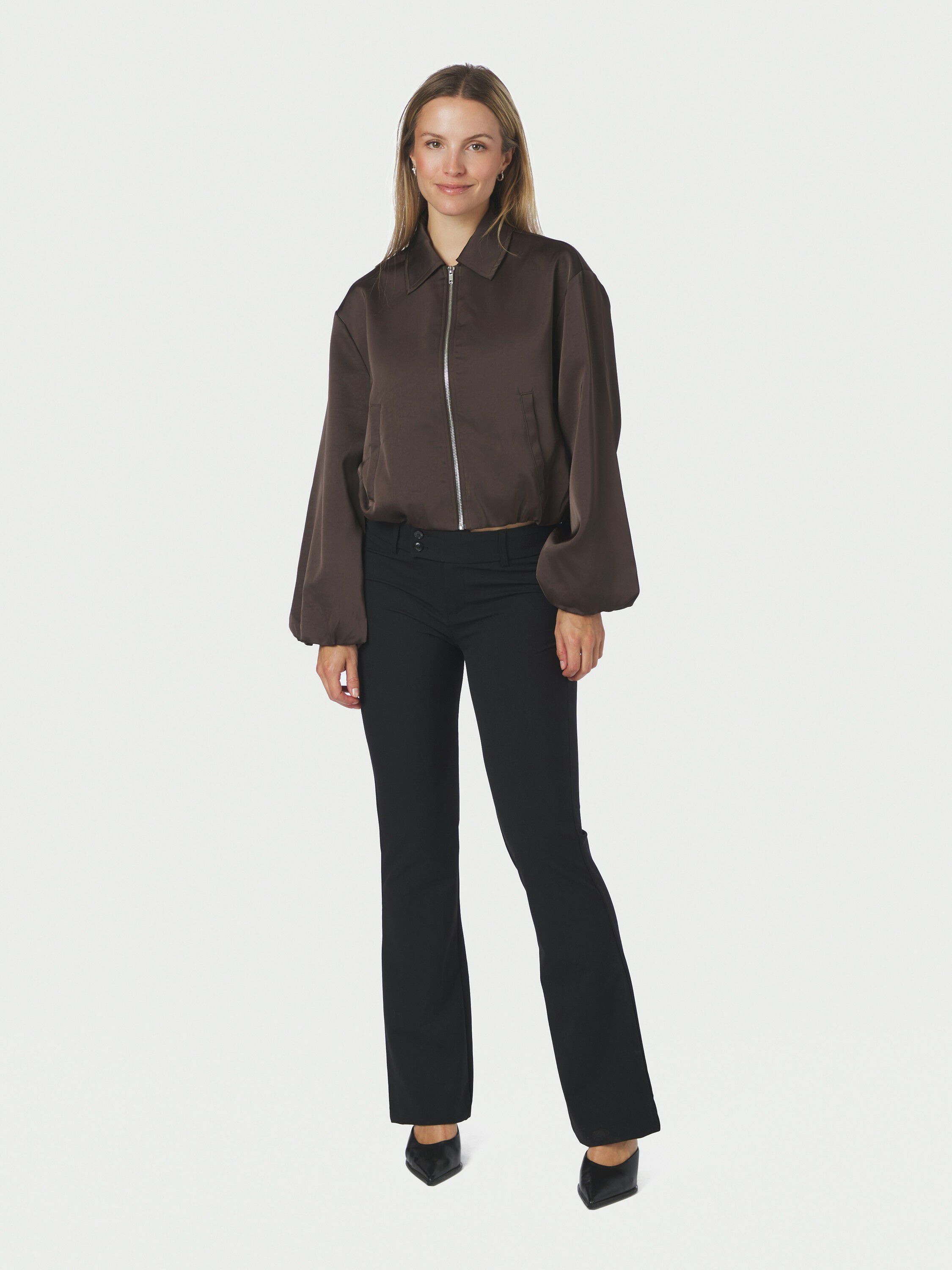 Denielle Heavy Sateen Jacket