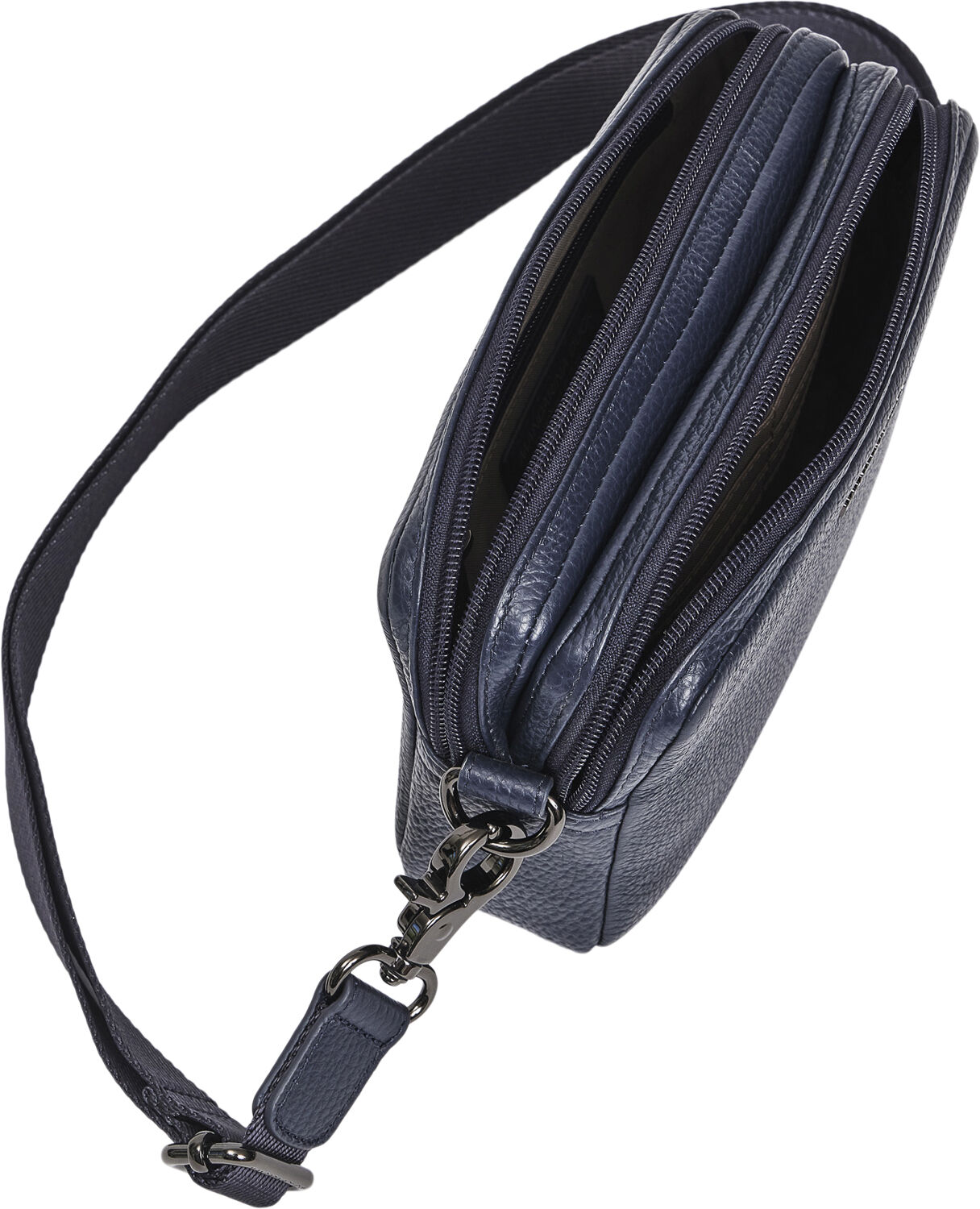 MELLOW LEATHER CAMERA BAG / DRESS BLUE