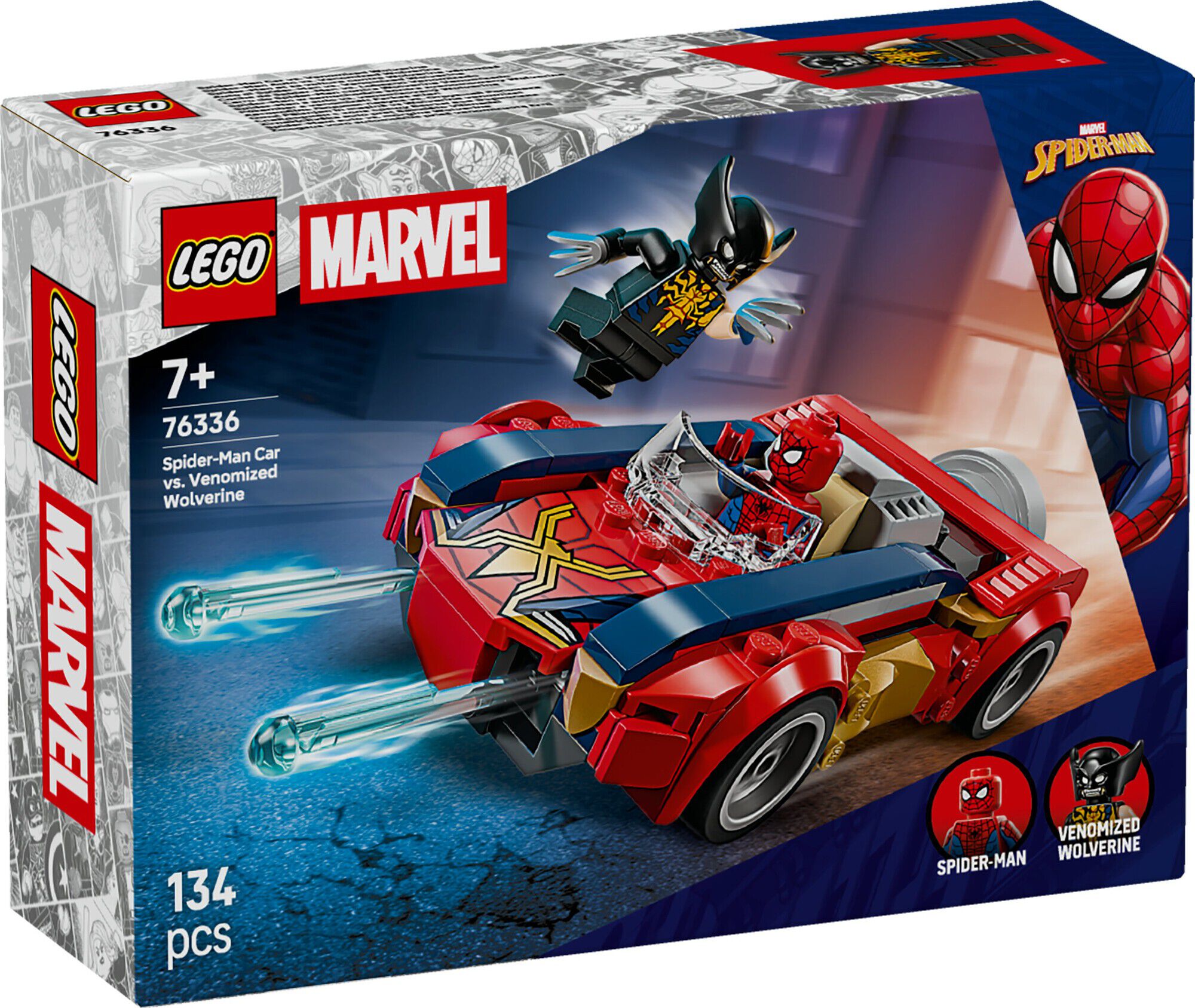 76336 Spider-Man-bil mod