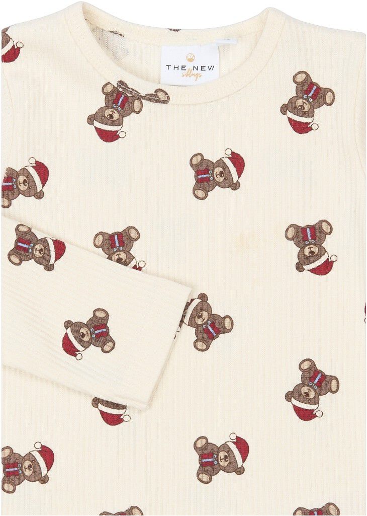 Tnstholiday Teddy Rib Nattset