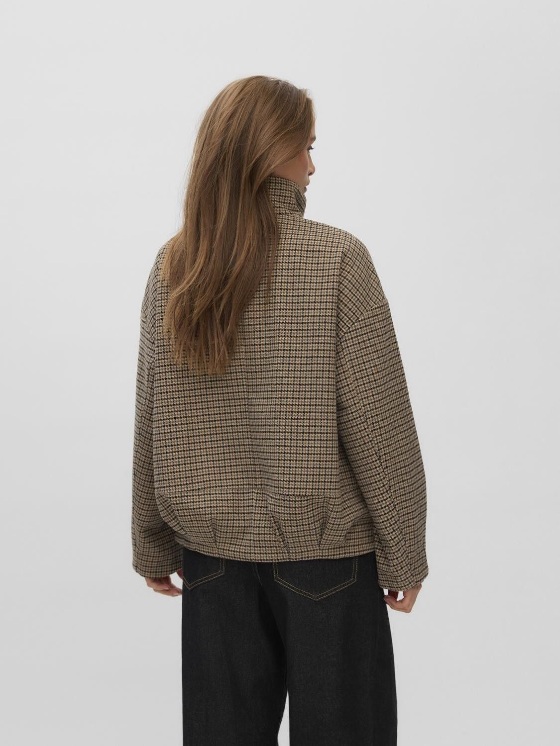 Awallegade Ls High Neck Jacket Vip
