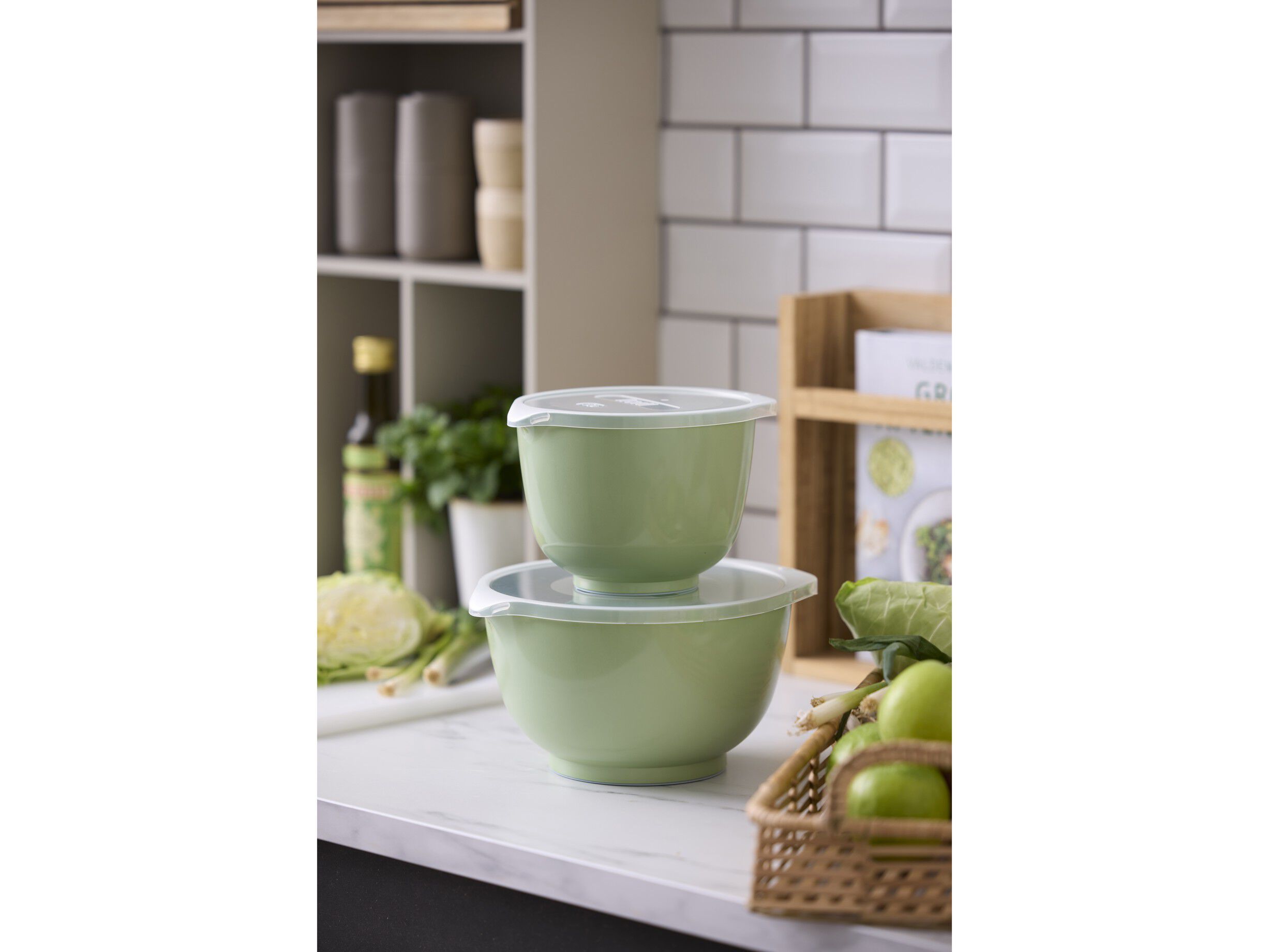 Margrethe-set 4 dlr 1,5 + 3 L Sky Blue