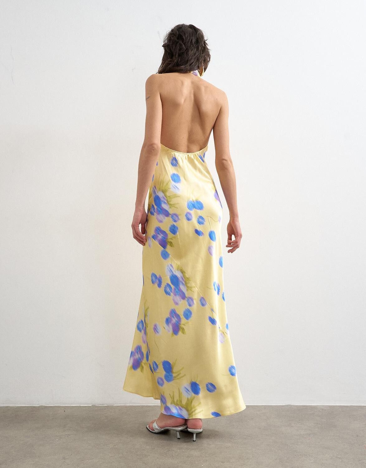 Tsvina Halter Neck Midi Dress Wvn