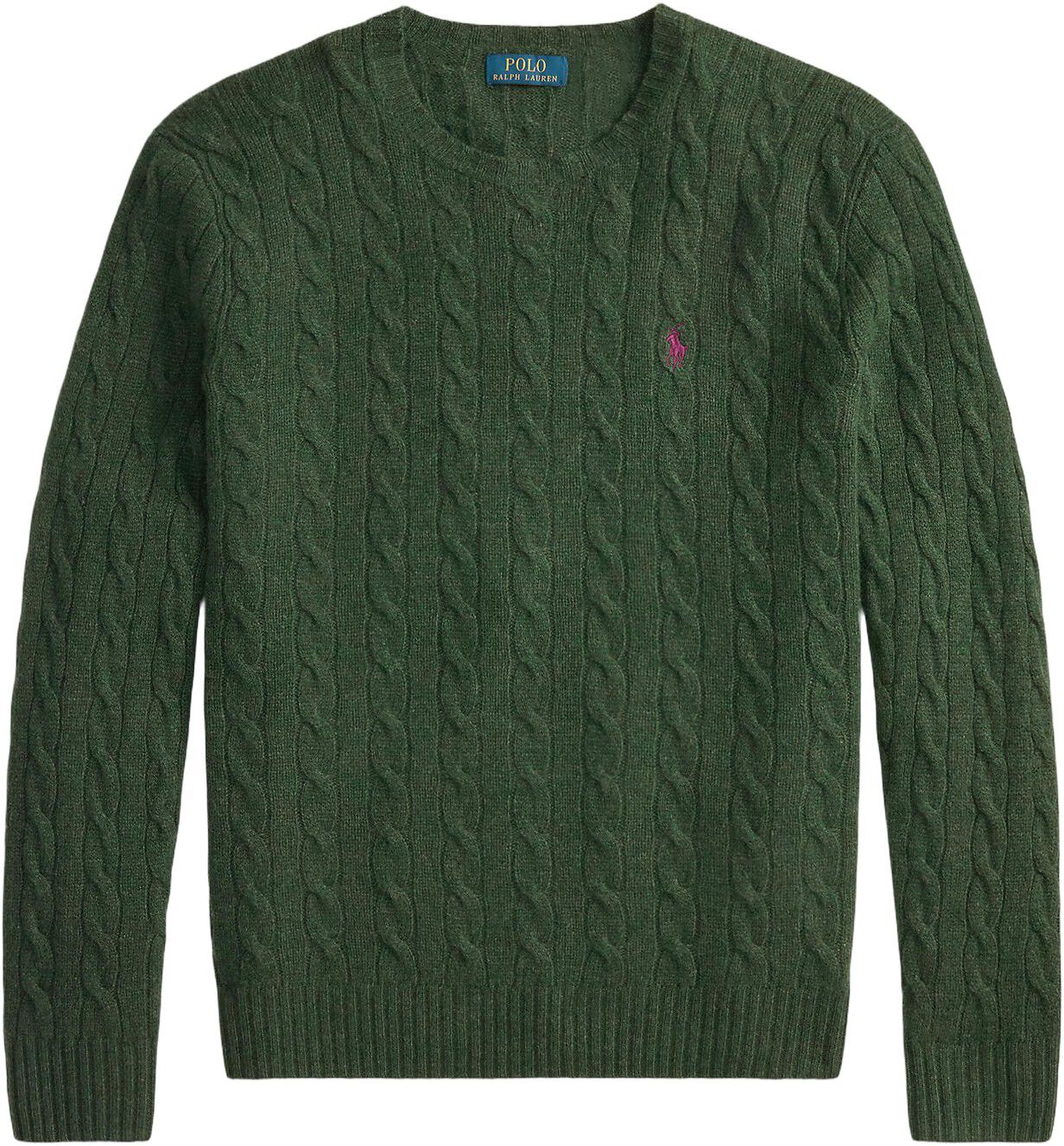 Cable-Knit Wool-Cashmere Sweater