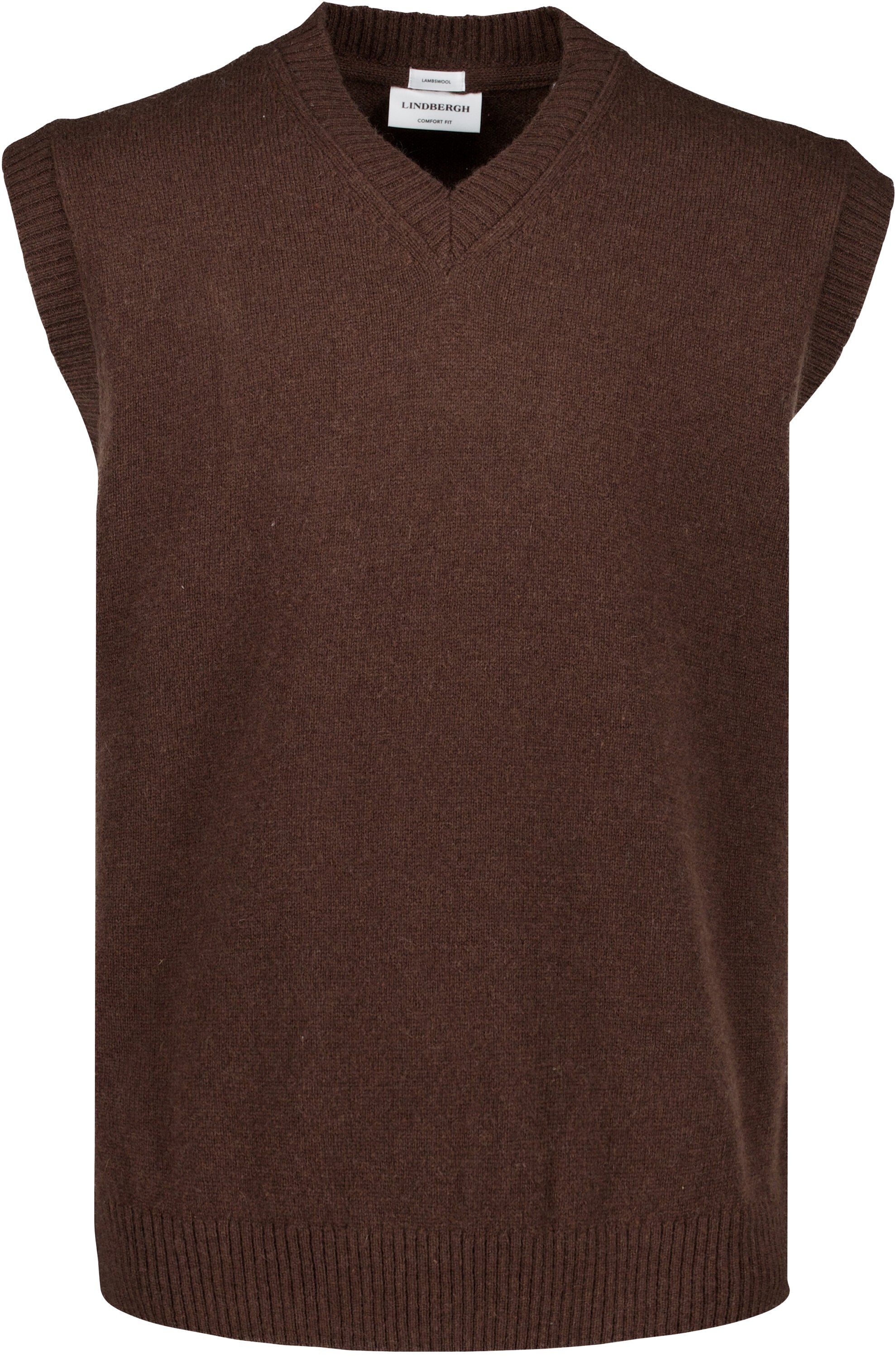 Lambswool button slipover