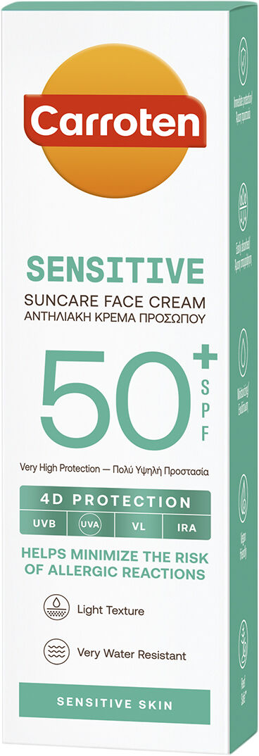 Carroten Face Sensitiv Cream SPF 50