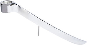 LIGHTARCH Candle Holder, 1 arm Mini Taper, Matte Black 18 x 11 CM