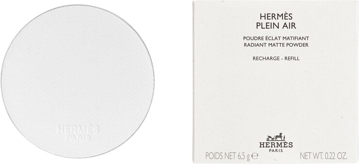 Hermès Plein Air, Radiant matte powder refill, Nuage