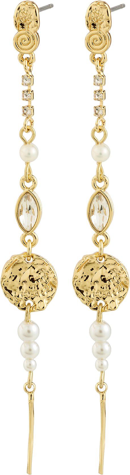 FIRE &oslash;reringe guldbelagt