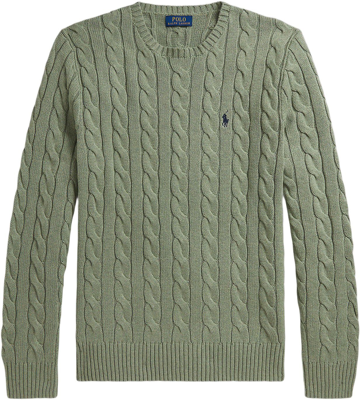 Cable-Knit Cotton Sweater