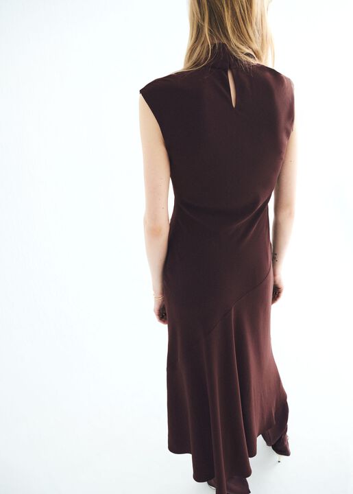 Long turtleneck dress