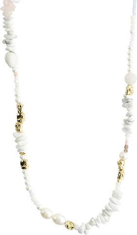 FORCE necklace white/gold-plated