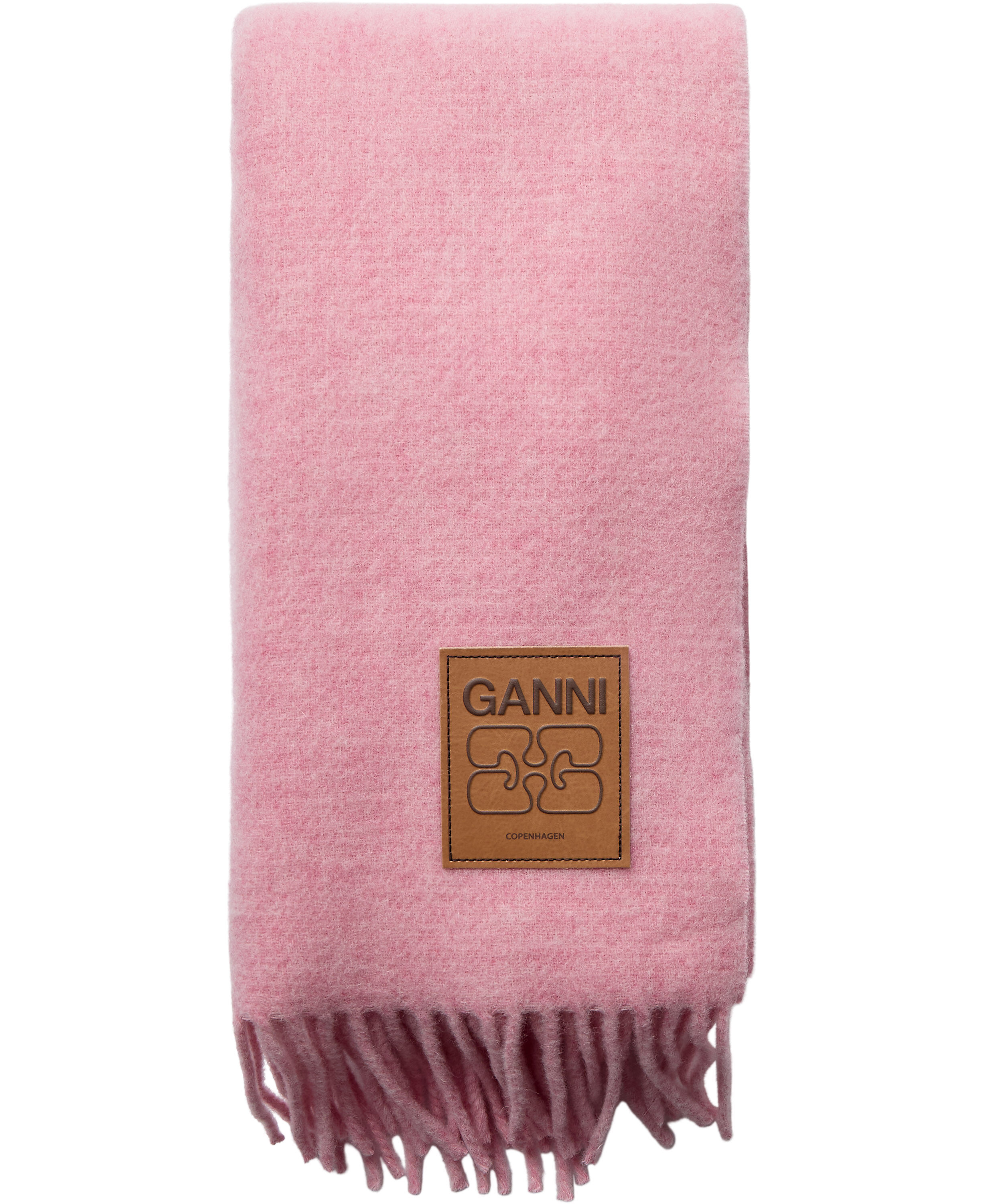 Double Face Wool Solid Scarf