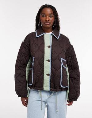 TSSKY QUILTED SHACKET