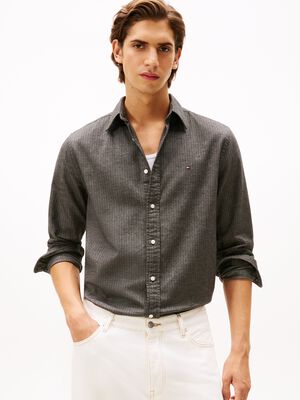 FLANNEL HERRINGBONE SHIRT