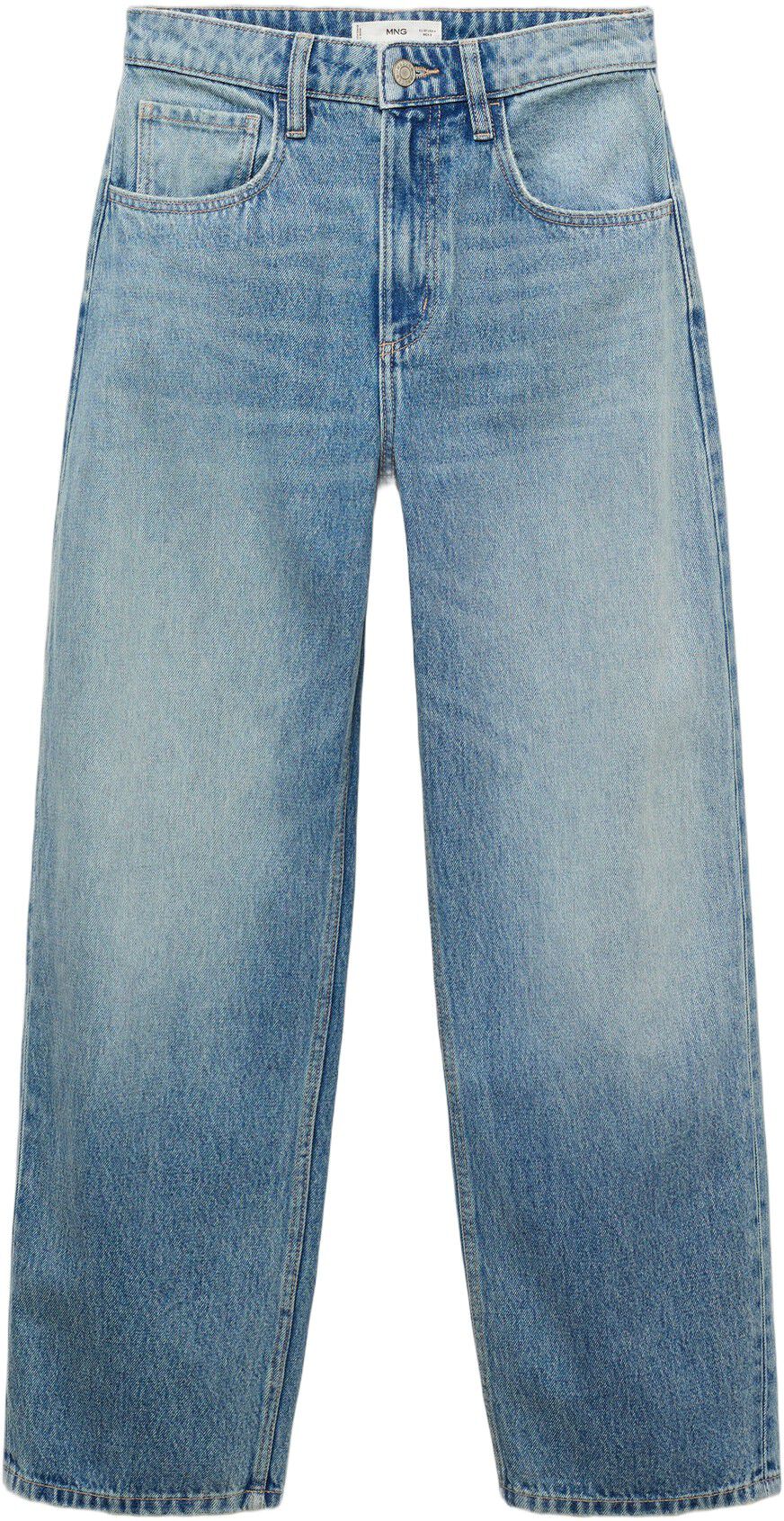 High-rise balloon jeans
