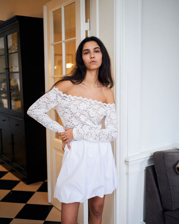 Stela Short Balloon Skirt