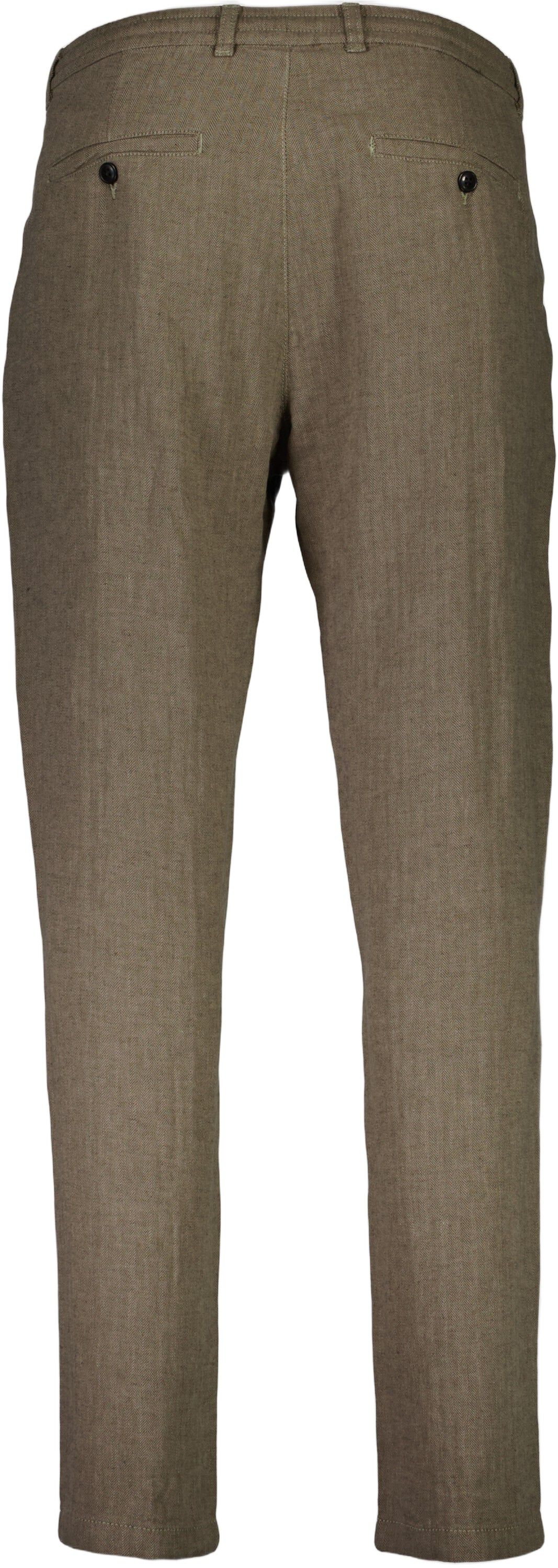 Linen blend herringbone pants