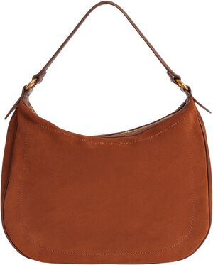 SAMIYRA Webbing Suede Hobo Bag
