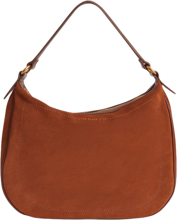 SAMIYRA Webbing Suede Hobo Bag