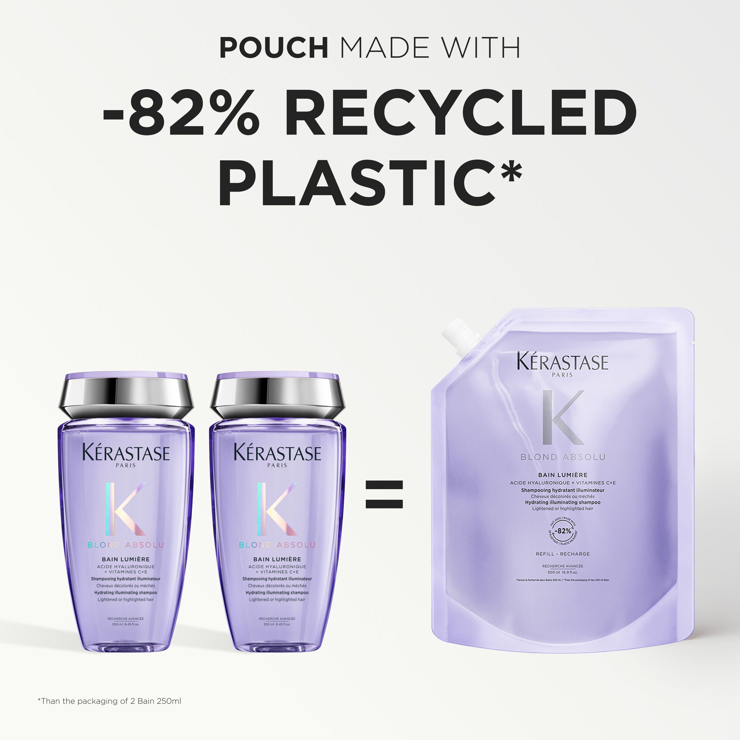 Blond Absolu Bain Lumi&egrave;re Shampoo Refill