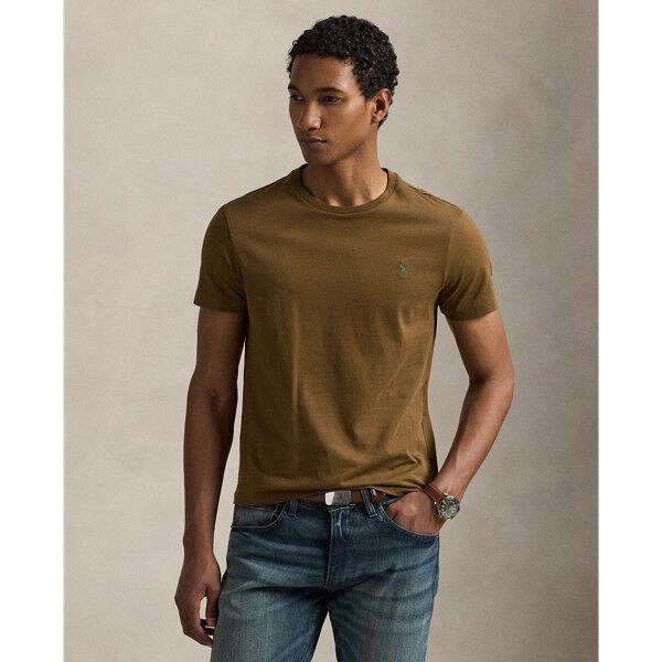 Custom Slim Fit Jersey Crewneck T-Shirt